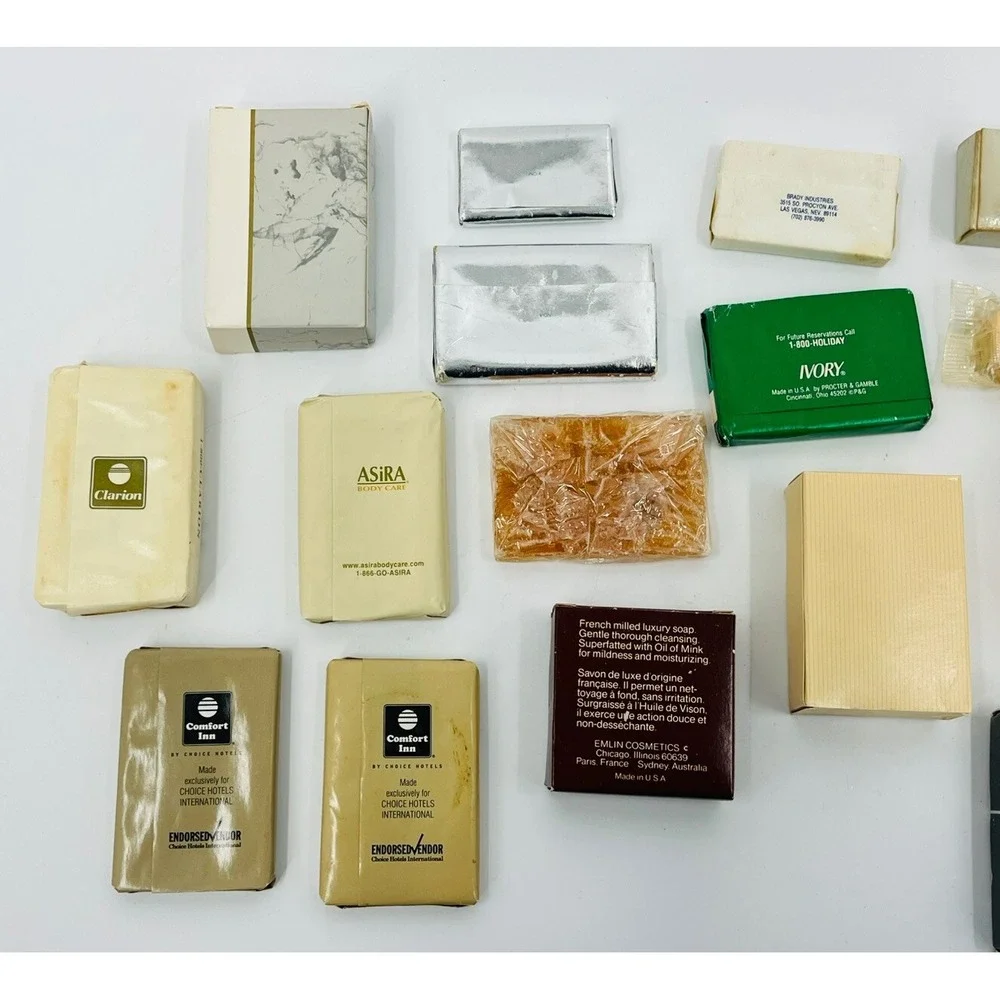Vintage Soap Collection 20 Mini Hotel Size Bars Holiday Inn Hyatt Cashmere More
